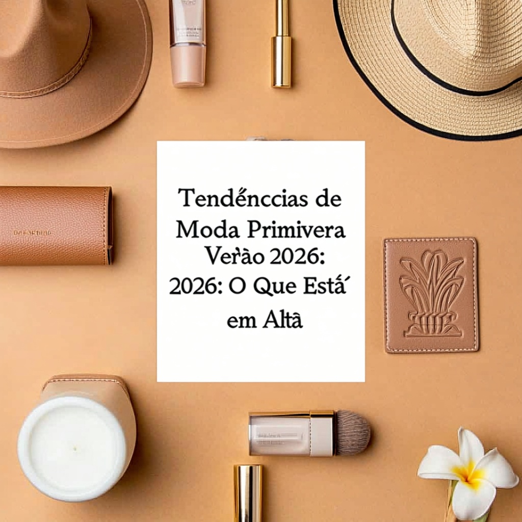 Tendências de Moda Primavera Verão 2026: O Que Está em Alta